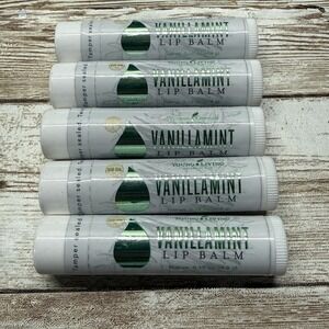 Young Living Vanillamint Lip Balm Lot of 5, 0.15 oz, Vanilla Mint Scent